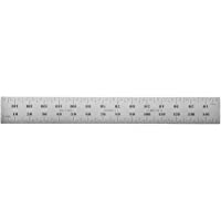 Starrett C635-150 - Regla (acero- 150 mm- extradura- con escala milimétrica- Nº 35- cromada)